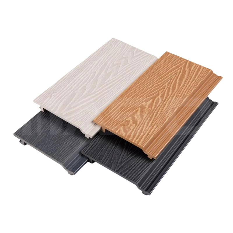 แผ่นผนังคอมโพสิตคลาสสิคตอกลายลึก 166มม. x 21มม